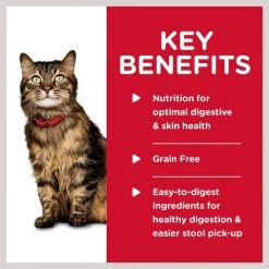 Hill's Science Diet Adult Sensitive Stomach & Skin Tuna & Vegetable Entrée Canned Cat Food -Science Diet || Exotic Nutrition Sales 109208 PT4. SY630 V1609373253