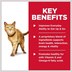 Hill's Science Diet Adult 7+ Senior Vitality Tuna & Vegetables Stew Canned Cat Food -Science Diet || Exotic Nutrition Sales 109373 PT4. SY630 V1597962369