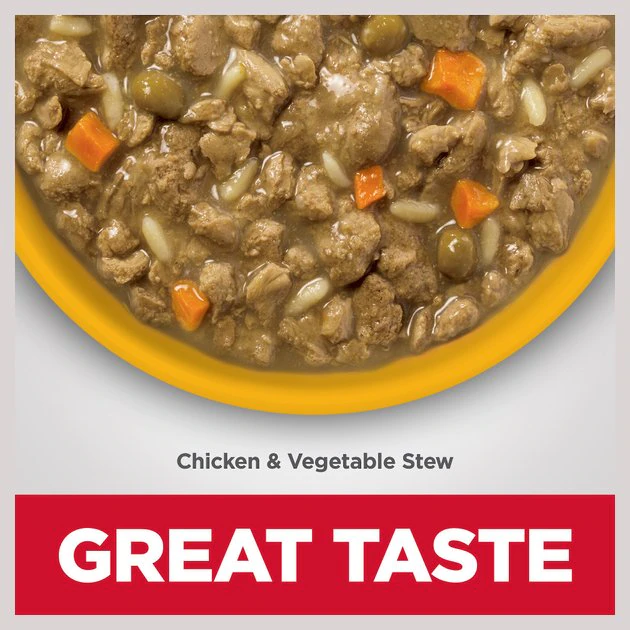 Hill's Science Diet Adult 7+ Small & Mini Senior Vitality Chicken & Vegetable Stew Canned Dog Food 2 Hill's Science Diet Adult 7+ Small & Mini Senior Vitality Chicken & Vegetable Stew Canned Dog Food - Image 2