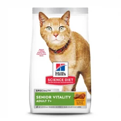 Hill's Science Diet Adult 7+ Senior Vitality Chicken Recipe Dry Cat Food