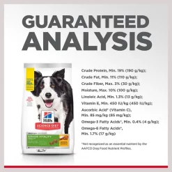 Hill's Science Diet Adult 7+ Senior Vitality Chicken Recipe Dry Dog Food -Science Diet || Exotic Nutrition Sales 109485 PT6. SY630 V1597964458