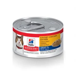Hill's Science Diet Adult 7+ Savory Chicken Entree Canned Cat Food