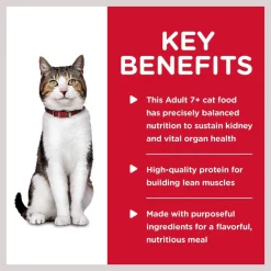 Hill's Science Diet Adult 7+ Savory Chicken Entree Canned Cat Food 12 Hill's Science Diet Adult 7+ Savory Chicken Entree Canned Cat Food -Science Diet || Exotic Nutrition Sales 110295 PT3. SY630 V1598153185