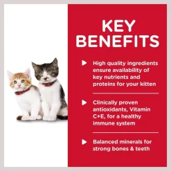 Hill's Science Diet Kitten Savory Salmon Entree Canned Cat Food 12 Hill's Science Diet Kitten Savory Salmon Entree Canned Cat Food -Science Diet || Exotic Nutrition Sales 110296 PT3. SY630 V1598157108