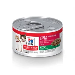 Hill's Science Diet Kitten Liver & Chicken Entree Canned Cat Food