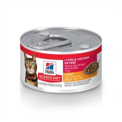 Hill's Science Diet Adult Light Liver & Chicken Entree Canned Cat Food