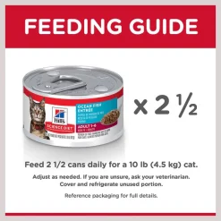Hill's Science Diet Adult Ocean Fish Entree Canned Cat Food -Science Diet || Exotic Nutrition Sales 110299 PT7. SY630 V1598539864