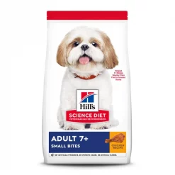 Hill's Science Diet Adult 7+ Small Bites Chicken Meal, Barley & Rice Recipe Dry Dog Food
