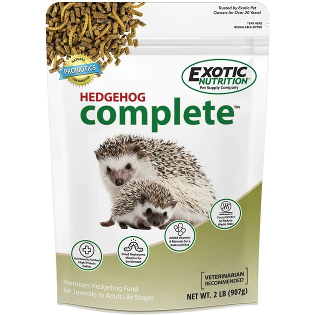 Exotic Nutrition Hedgehog Complete Hedgehog Food 1 Exotic Nutrition Hedgehog Complete Hedgehog Food