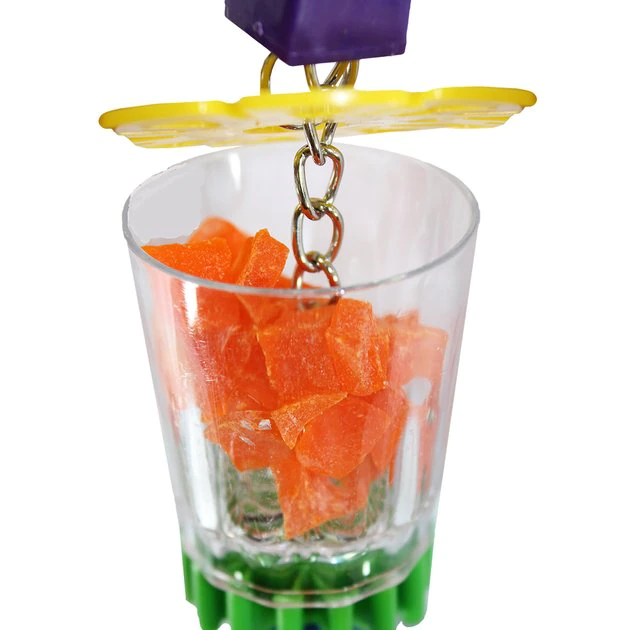 Exotic Nutrition Triple Treat Forager Small Animal Toy 2 Exotic Nutrition Triple Treat Forager Small Animal Toy - Image 2