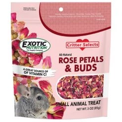 Exotic Nutrition Rose Petals & Buds Small Pet Treats