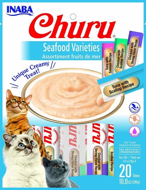Hill's Science Diet||Inaba Hill's Science Diet Adult Indoor Chicken Recipe Dry Food + Inaba Churu Seafood Puree Grain-Free Lickable Cat Treat 5 Hill's Science Diet||Inaba Hill's Science Diet Adult Indoor Chicken Recipe Dry Food + Inaba Churu Seafood Puree Grain-Free Lickable Cat Treat - Image 5