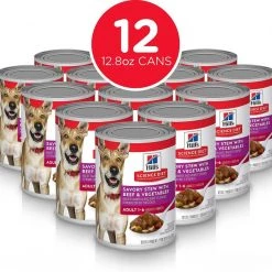Hill's Science Diet Adult Large Breed Dry Food + Savory Stew with Beef & Vegetables Canned Dog Food -Science Diet || Exotic Nutrition Sales 293170 PT5. SY630 V1619996537