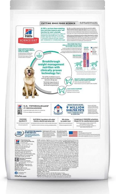 Hill's Science Diet Adult Perfect Weight Chicken Recipe Dry Food, 28.5 lb bag + Hearty Vegetable & Chicken Stew Canned Dog Food 3 Hill's Science Diet Adult Perfect Weight Chicken Recipe Dry Food, 28.5 lb bag + Hearty Vegetable & Chicken Stew Canned Dog Food - Image 3