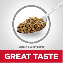 Hill's Science Diet Adult 7+ Small Bites Chicken Meal, Barley & Rice Recipe Dry Dog Food, 5-lb bag + Hill's Science Diet Adult 7+ Chicken & Barley Entree Canned Dog Food, 13-oz, case of 12 -Science Diet || Exotic Nutrition Sales 298084 PT6. SY630 V1621293444