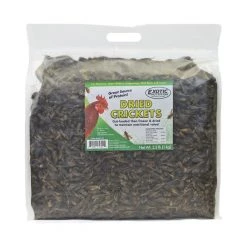 Exotic Nutrition Dried Crickets Small Animal Treats, 2.2-lb bag