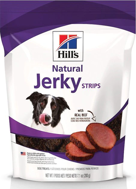 Hill's Natural Jerky Strips with Real Beef Dog Treats 1 Hill's Natural Jerky Strips with Real Beef Dog Treats