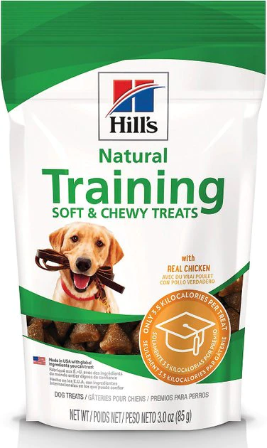 Hill's Natural with Real Chicken Soft & Chewy Training Dog Treats 1 Hill's Natural with Real Chicken Soft & Chewy Training Dog Treats