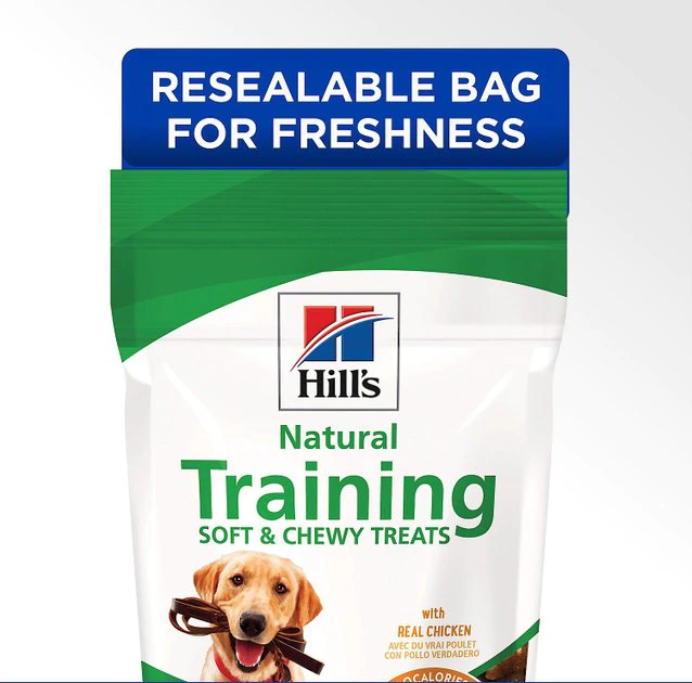 Hill's Natural with Real Chicken Soft & Chewy Training Dog Treats 9 Hill's Natural with Real Chicken Soft & Chewy Training Dog Treats - Image 9