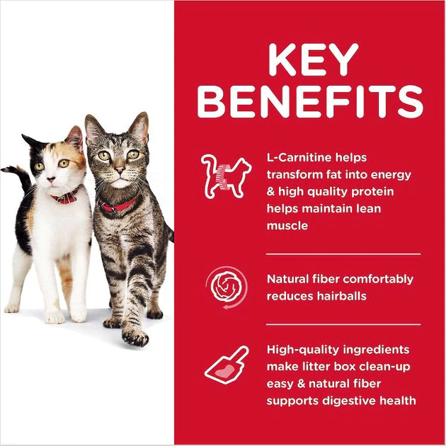 Hill's Science Diet 7+ Senior Vitality Chicken Recipe + Multiple Benefit Chicken Recipe Dry Cat Food 9 Hill's Science Diet 7+ Senior Vitality Chicken Recipe + Multiple Benefit Chicken Recipe Dry Cat Food - Image 9