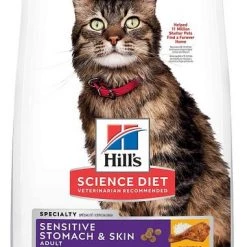 Hill's Science Diet 7+ Senior Vitality Chicken Recipe + Sensitive Stomach & Skin Chicken & Rice Recipe Dry Cat Food 14 Hill's Science Diet 7+ Senior Vitality Chicken Recipe + Sensitive Stomach & Skin Chicken & Rice Recipe Dry Cat Food -Science Diet || Exotic Nutrition Sales 338693 PT5. SY630 V1635897684