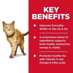 Hill's Science Diet 7+ Senior Vitality Chicken Recipe, 13-lb bag + Chicken Recipe Dry Cat Food, 16-lb bag -Science Diet || Exotic Nutrition Sales 338801 PT4. SY630 V1635915643