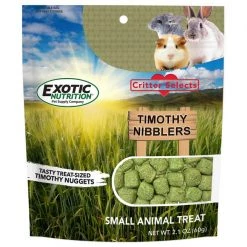 Exotic Nutrition Timothy Nibbles Small Animal Treats, 2-oz bag