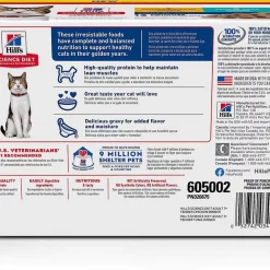 Hill's Science Diet Adult Healthy Cuisine Roasted Chicken & Rice Medley Canned Food + Adult 7+ Tender Dinner Variety Pack Cat Food -Science Diet || Exotic Nutrition Sales 353411 PT6. SY630 V1639529782