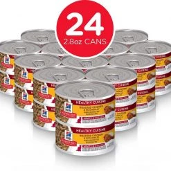 Hill's Science Diet Adult Sensitive Stomach & Skin Chicken & Rice Recipe Dry Food, 15.5-lb bag + Adult Healthy Cuisine Roasted Chicken & Rice Medley Canned Cat Food -Science Diet || Exotic Nutrition Sales 353413 PT6. SY630 V1639536110