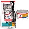 Hill's Science Diet Adult Indoor Chicken Recipe Dry Cat Food, 15.5-lb bag + Hill's Science Diet Adult 7+ Savory Chicken Entree Canned Cat Food, 5.5-oz, case of 26