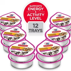 Hill's Science Diet Small Paws Savory Chicken & Vegetable Stew + Beef & Vegetable Stew Dog Food Trays -Science Diet || Exotic Nutrition Sales 356850 PT2. SY630 V1640893315