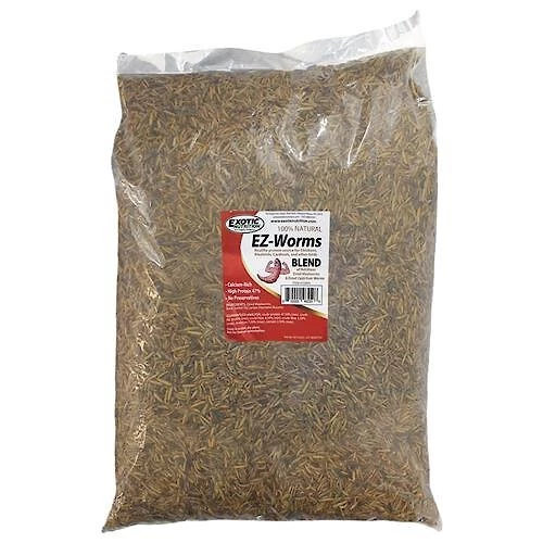 Exotic Nutrition EZ-Worm Bird Food, 10-lb bag 1 Exotic Nutrition EZ-Worm Bird Food, 10-lb bag