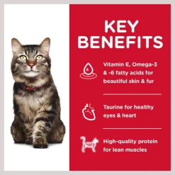 Hill's Science Diet Adult 7+ Hairball Control Chicken Recipe Dry Cat Food -Science Diet || Exotic Nutrition Sales 48860 PT3. SY630 V1598155894