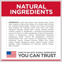 Hill's Science Diet Adult Lamb Meal & Brown Rice Recipe Dry Dog Food -Science Diet || Exotic Nutrition Sales 48913 PT2. SY630 V1598148958