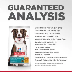 Hill's Science Diet Adult Healthy Mobility Large Breed Chicken Meal, Brown Rice & Barley Recipe Dry Dog Food -Science Diet || Exotic Nutrition Sales 48930 PT7. SY630 V1625697066