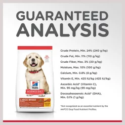 Hill's Science Diet Puppy Large Breed Chicken Meal & Oat Recipe Dry Dog Food -Science Diet || Exotic Nutrition Sales 48934 PT6. SY630 V1605832313