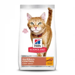 Hill's Science Diet Adult Hairball Control Light Dry Cat Food