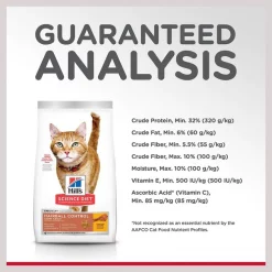 Hill's Science Diet Adult Hairball Control Light Dry Cat Food 15 Hill's Science Diet Adult Hairball Control Light Dry Cat Food -Science Diet || Exotic Nutrition Sales 48949 PT6. SY630 V1598150783