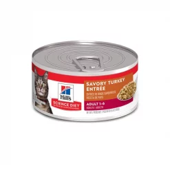 Hill's Science Diet Adult Savory Turkey Entree Canned Cat Food