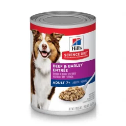 Hill's Science Diet Adult 7+ Beef & Barley Entree Canned Dog Food