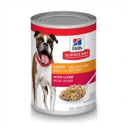 Hill's Science Diet Adult Light with Liver Canned Dog Food