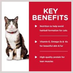 Hill's Science Diet Adult Hairball Control Ocean Fish Entree Canned Cat Food -Science Diet || Exotic Nutrition Sales 48987 PT3. SY630 V1598154365