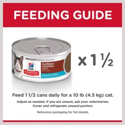 Hill's Science Diet Adult Hairball Control Ocean Fish Entree Canned Cat Food -Science Diet || Exotic Nutrition Sales 48987 PT7. SY630 V1598149255