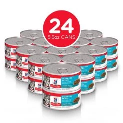 Hill's Science Diet Adult Indoor Ocean Fish Entree Canned Cat Food -Science Diet || Exotic Nutrition Sales 48994 PT2. SY630 V1605830209
