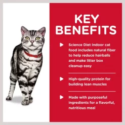 Hill's Science Diet Adult Indoor Ocean Fish Entree Canned Cat Food -Science Diet || Exotic Nutrition Sales 48994 PT4. SY630 V1605839518