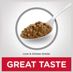 Hill's Science Diet Adult Liver & Chicken Entree Canned Cat Food -Science Diet || Exotic Nutrition Sales 49002 PT5. SY630 V1598144488