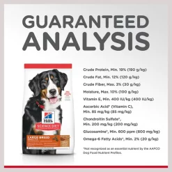Hill's Science Diet Adult Large Breed Lamb Meal & Brown Rice Dry Dog Food -Science Diet || Exotic Nutrition Sales 52696 PT6. SY630 V1605830206