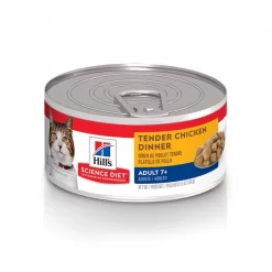 Hill's Science Diet Adult 7+ Tender Chicken Dinner Canned Cat Food