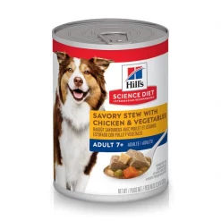 Hill's Science Diet Adult 7+ Savory Stew with Chicken & Vegetables Canned Dog Food