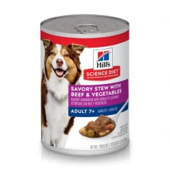 Hill's Science Diet Adult 7+ Savory Stew with Beef & Vegetables Canned Dog Food
